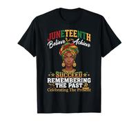 Juneteenth Freedom Day 1865 Remembering The Past Succeed T-Shirt