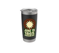 Juneteenth Freedom Day 1865 Stainless Steel Insulated Tumbler
