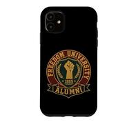 Juneteenth Freedom University Alumni Fist 1865 Black History Case for iPhone 11