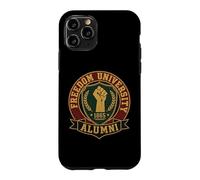 Juneteenth Freedom University Alumni Fist 1865 Black History Case for iPhone 11 Pro