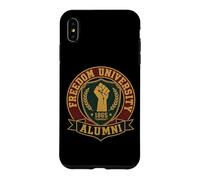 Juneteenth Freedom University Alumni Fist 1865 Black History Case for iPhone XS Max