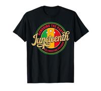 Juneteenth Honoring The Past Celebrating Freedom Men Women T-Shirt
