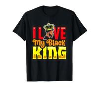 Juneteenth I Love My Black King Men Husband Son Brother Bruh Value Graphic T-Shirt, Men, Black, M