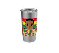Juneteenth is My Independence Day 1865 Black History Stainless Steel Insulated Tumbler