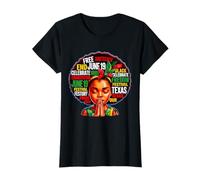 Juneteenth is My Independence Day 4th of July Black Women T-Shirt