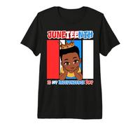 Juneteenth is My Independence Day Little Mister Black King Premium T-Shirt