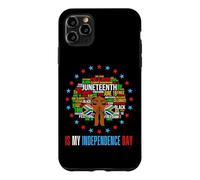 Juneteenth Is My Independence Queen Melanin Women Girl Magic Case for iPhone 11 Pro Max