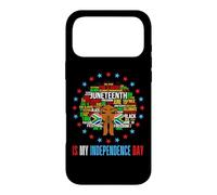 Juneteenth Is My Independence Queen Melanin Women Girl Magic Case for iPhone 17 Pro Max