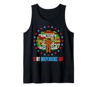 Juneteenth is My Independence Queen Melanin Women Girl Magic Tank Top