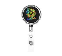 Juneteenth June 19 1865 African American Black Freedom Celebration Retractable Badge Holder Reel Clip Id Card Holder forNurse Student Office Worker