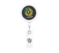 Juneteenth June 19 1865 African American Black Freedom Celebration Retractable Badge Holder Reel Clip Id Card Holder forNurse Student Office Worker