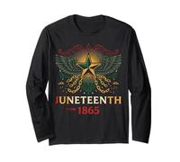 Juneteenth Juneteenth 1865 Vintage Mens Black History Long Sleeve T-Shirt