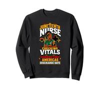 Juneteenth Nurse Freedom Day Sweatshirt