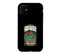 Juneteenth Nurse Freedom Lunch Denied Case for iPhone 11