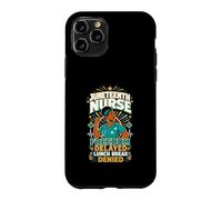 Juneteenth Nurse Freedom Lunch Denied Case for iPhone 11 Pro