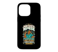 Juneteenth Nurse Freedom Lunch Denied Case for iPhone 14 Pro Max