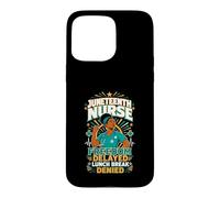 Juneteenth Nurse Freedom Lunch Denied Case for iPhone 15 Pro Max