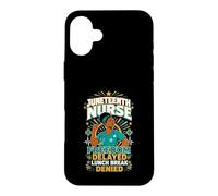 Juneteenth Nurse Freedom Lunch Denied Case for iPhone 16 Plus
