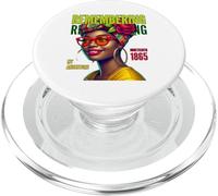 Juneteenth Pride: Honoring My Ancestors PopSockets PopGrip for MagSafe
