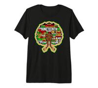 Juneteenth Queen 1865 Freedom Melanin Women Black Girl Magic Premium T-Shirt