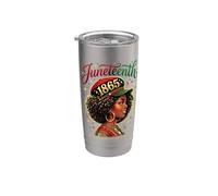 Juneteenth Remembering Ancestors 1865 Black History Stainless Steel Insulated Tumbler