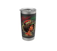 Juneteenth Remembering Ancestors 1865 Black History Stainless Steel Insulated Tumbler