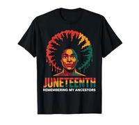 Juneteenth Remembering My Ancestors Juneteenth 1865 T-Shirt