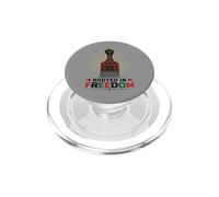 Juneteenth Rooted in Freedom Afro Pick Fist PopSockets PopGrip for MagSafe