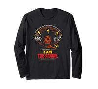 Juneteenth She Whispered I Am The Storm Womens Black History Long Sleeve T-Shirt