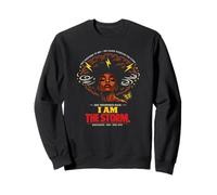 Juneteenth She Whispered I Am The Storm Womens Black History Sweatshirt