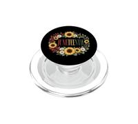 Juneteenth Sunflower Butterfly Wreath Freedom PopSockets PopGrip for MagSafe
