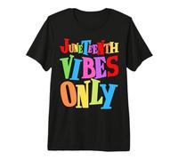 Juneteenth Vibes Only Melanin King Queen Boy Girl Toddlers Premium T-Shirt