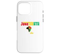 Juneteenth Womens Black Queen Nutritional Facts Freedom Day Case for iPhone 16 Pro Max
