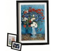 JUNEYEHX A3 Picture Frame, 3 Pack Black Photo Frame, Wall Hanging Picture 29.7 x 42cm (Black)