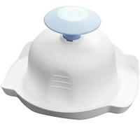Junfamilee Food Slicer Mandoline, Blue Plastic & Stainless Steel, Lightweight, Hand Wash Only, Food Preparation