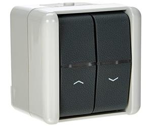 Jung 809VW Roller Shutter Rocker Switch for Blinds 1-Pin