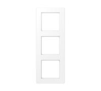 Jung A-Flow 3-Gang Cover Frame Snow White Matt - AF583BFWWM