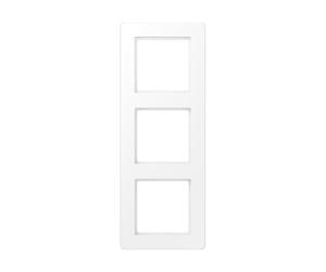 Jung A-Flow 3-Gang Cover Frame Snow White Matt - AF583BFWWM