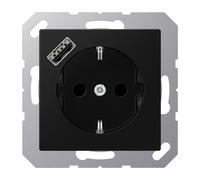 Jung A RANGE Wall Outlet (WCD Switchgear) (European Socket) - A1520-18ASWM
