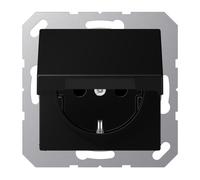 Jung A RANGE Wall Outlet (WCD Switchgear) (European Socket) - A1520NBFKLSWM