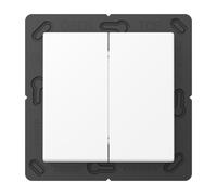 Jung A500 4-Channel Wall Transmitter Snow White Matte - FOHA595WWM