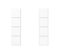 Jung A504TSAWW Complete 4-Part Switch Set