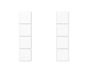 Jung A504TSAWW Complete 4-Part Switch Set