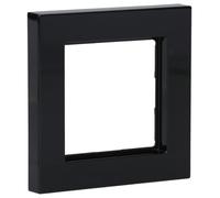 Jung A5581BFSW Single Frame A 550 (Thermoplastic Shatter-Proof) Black Series A