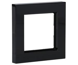 Jung A5581BFSW Single Frame A 550 (Thermoplastic Shatter-Proof) Black Series A