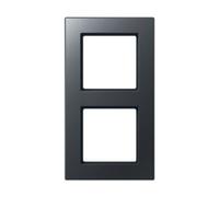 Jung AC 582 BF ANM frame 2-fold shatterproof series A creation anthracite matt