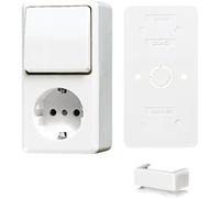 Jung AP600 Combination Switch White With RA Bundle - B676AWW