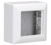 Jung AS58 1AWW Surface-Mounted Socket Cover 1-Layer