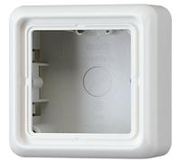 Jung CD500 Surface Mount Box recessed Switchgear - CD581AWW