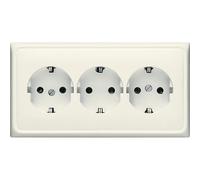 Jung CD500 Wall Outlet Box (WCD Switchgear) (European Socket) - CD523
